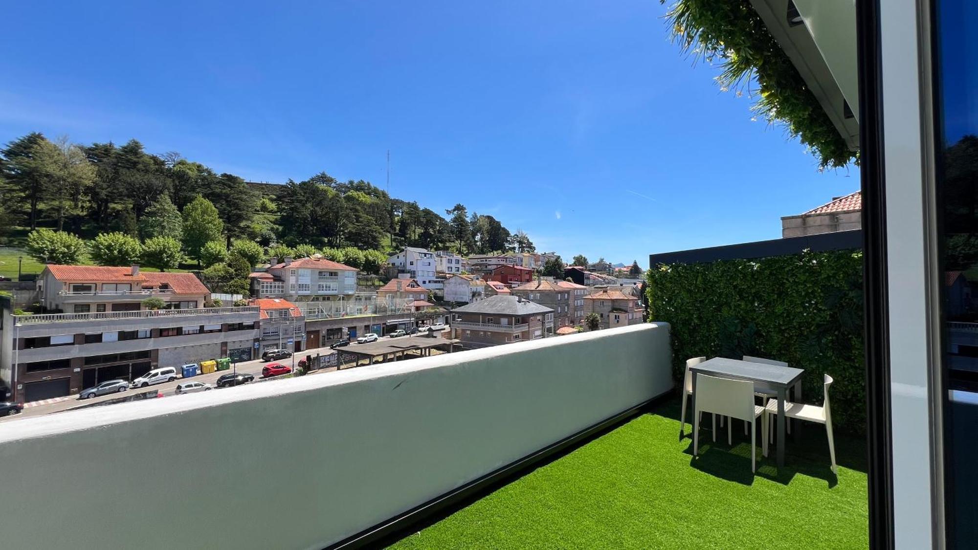 La Terraza Del Atico Con Parking Incluido Lägenhet Vigo Exteriör bild